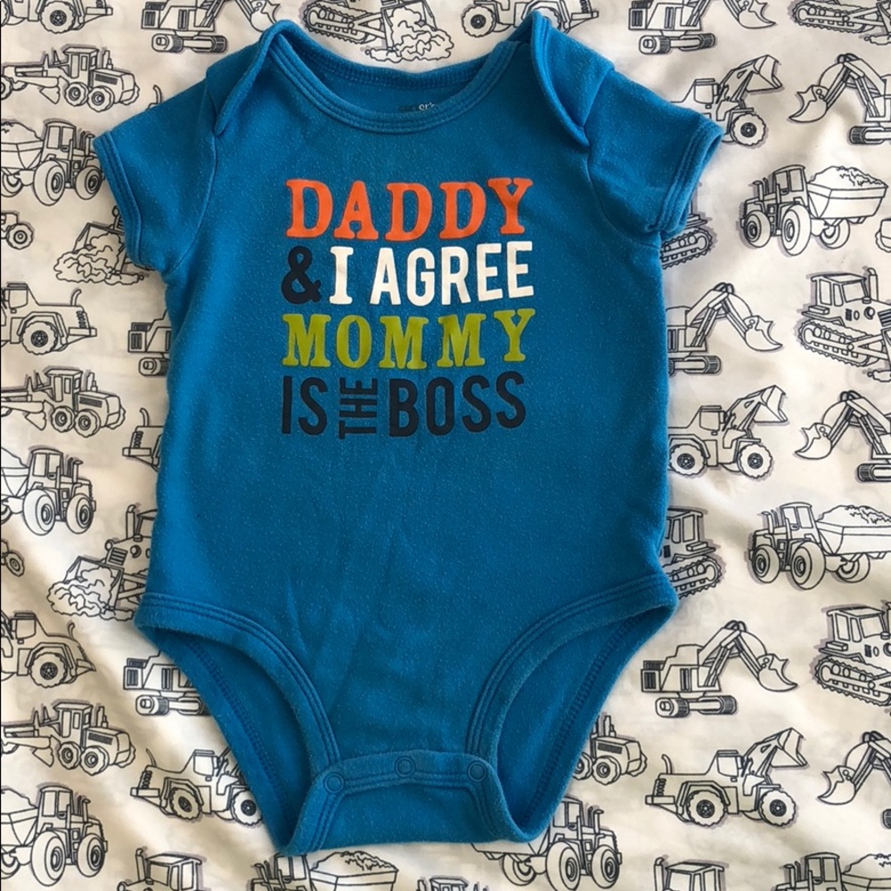 Carter’s onesie